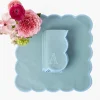 Mrs. Alice Bettina Blue Napkins (Set of 4)< Summer Table Linen | Napkins