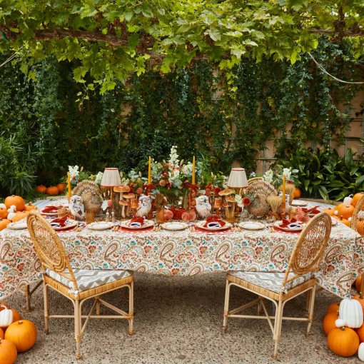 Mrs. Alice Bettina Burnt Orange Placemats (Set of 4)< Placemats