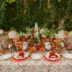 Mrs. Alice Bettina Burnt Orange Placemats (Set of 4)< Placemats