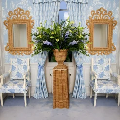 Mrs. Alice Bettina Rattan Urn< Vases | Vases & Planters