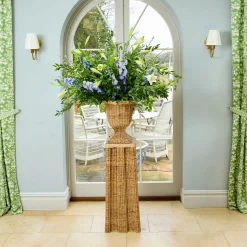 Mrs. Alice Bettina Rattan Urn< Vases | Vases & Planters