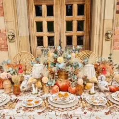 Mrs. Alice Bettina Taupe & Mustard Placemats (Set of 4)< Placemats
