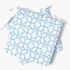 Mrs. Alice Blue Bamboo Seat Pad Cushion< Cushions