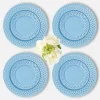 Mrs. Alice Blue Basketweave Dinner & Starter Plates (Set of 8)< Summer Crockery | Crockery Sets