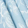 Mrs. Alice Blue Chelsea Square Fabric< Serena Fresson Fabrics