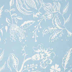 Mrs. Alice Blue Chelsea Square Fabric< Serena Fresson Fabrics