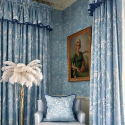 Mrs. Alice Blue Chelsea Square Wallpaper< Serena Fresson Wallpapers
