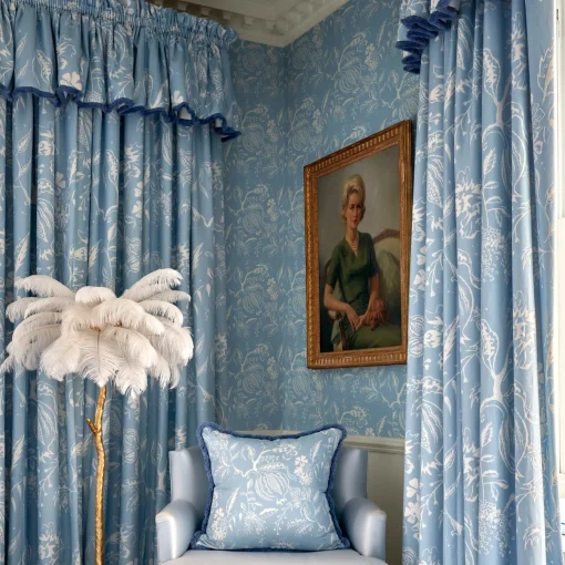 Mrs. Alice Blue Chelsea Square Wallpaper< Serena Fresson Wallpapers