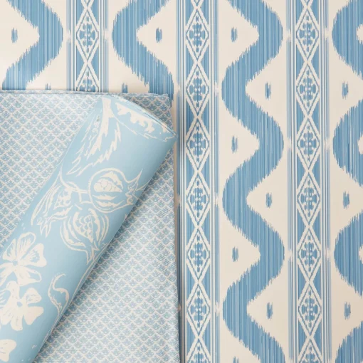 Mrs. Alice Blue Chelsea Square Wallpaper< Serena Fresson Wallpapers