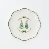 Mrs. Alice Blue Cottontail Bunny Starter Plate< Starter Plates