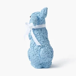 Mrs. Alice Blue Floral Bunny (Pair)< Spring Decorations