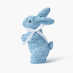 Mrs. Alice Blue Floral Bunny (Pair)< Spring Decorations
