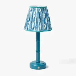 Mrs. Alice Blue Ikat Lampshade (18cm)< Summer Lighting | Lampshades