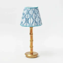 Mrs. Alice Blue Ikat Lampshade (18cm)< Summer Lighting | Lampshades