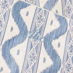 Mrs. Alice Blue Ikat Pochette< Mrs. Alice Tote Bags | Mrs. Alice Monogram