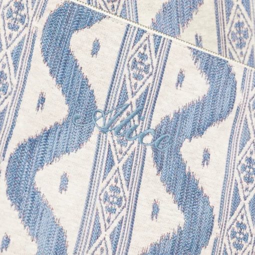 Mrs. Alice Blue Ikat Pochette< Mrs. Alice Tote Bags | Mrs. Alice Monogram