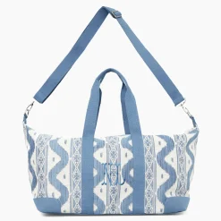 Mrs. Alice Blue Ikat Travel Bag< Mrs. Alice Tote Bags | Mrs. Alice Monogram