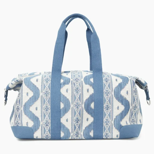 Mrs. Alice Blue Ikat Travel Bag< Mrs. Alice Tote Bags | Mrs. Alice Monogram
