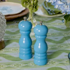 Mrs. Alice Blue Lacquer Salt & Pepper Set< Summer Crockery | Crockery Sets