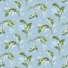 Mrs. Alice Blue Lily of the Valley Wallpaper< Serena Fresson Wallpapers