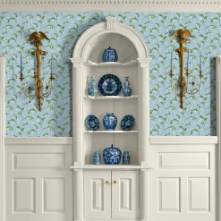 Mrs. Alice Blue Lily of the Valley Wallpaper< Serena Fresson Wallpapers
