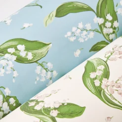 Mrs. Alice Blue Lily of the Valley Wallpaper< Serena Fresson Wallpapers