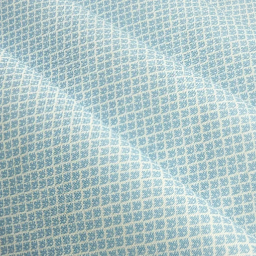 Mrs. Alice Blue Lotus Flower Fabric< Serena Fresson Fabrics
