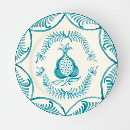 Mrs. Alice Blue Melograno Dinner Plates (Set of 4)< Dinner Plates | Crockery Sets