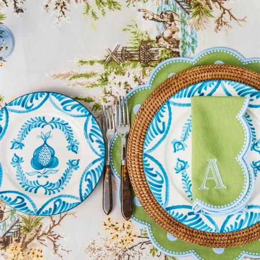 Mrs. Alice Blue Melograno Dinner Plate< Dinner Plates
