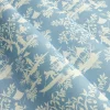 Mrs. Alice Blue Pagoda Garden Fabric< Serena Fresson Fabrics