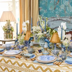 Mrs. Alice Blue Parrot Candle Set (Dusty Blue)< Summer Candleware | Candles