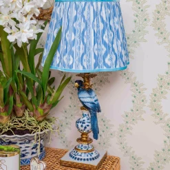Mrs. Alice Blue Parrot Lamp< Corded Table Lamps | Lamp Stands