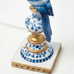 Mrs. Alice Blue Parrot Lamp< Corded Table Lamps | Lamp Stands
