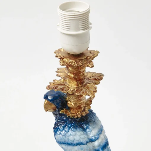 Mrs. Alice Blue Parrot Lamp< Corded Table Lamps | Lamp Stands