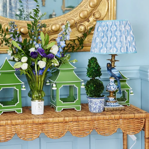 Mrs. Alice Blue Parrot Lamp< Corded Table Lamps | Lamp Stands