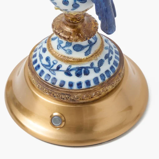 Mrs. Alice Blue Parrot Rechargeable Lamp< Rechargeable Table Lamps | Summer Lighting