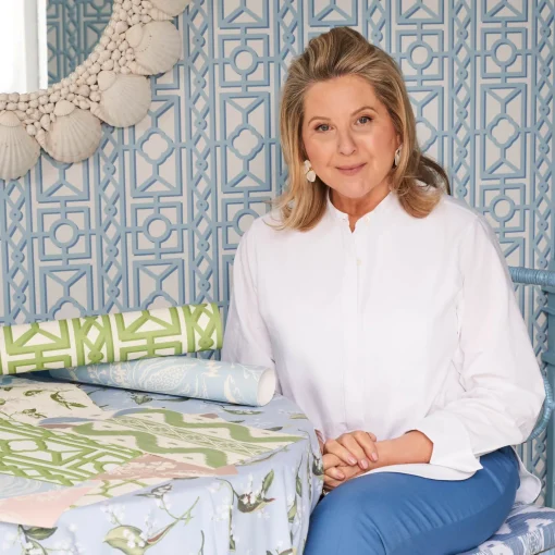 Mrs. Alice Blue Pavilion Wallpaper< Serena Fresson Wallpapers