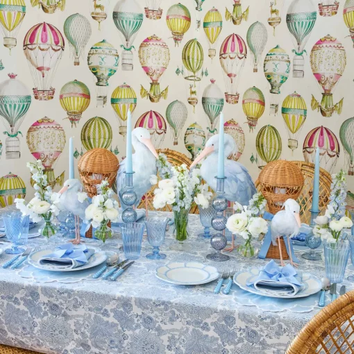 Mrs. Alice Blue Polka Dot Cutlery (5 piece)< Cutlery Sets