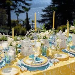 Mrs. Alice Blue Positano Glasses (Set of 4)< Glasses