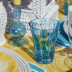 Mrs. Alice Blue Positano Glasses (Set of 4)< Glasses