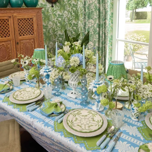 Mrs. Alice Blue Rattan Cutlery (5 Piece)< Cutlery Sets