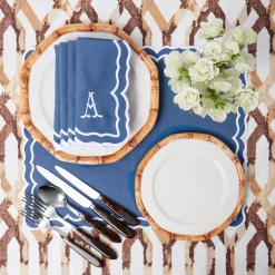 Mrs. Alice Blue Theodora Napkins (Set of 4)< Napkins | Mrs. Alice Monogram