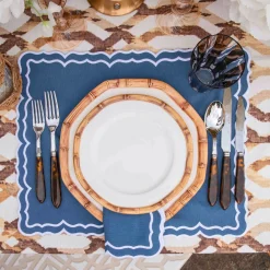 Mrs. Alice Blue Theodora Napkins (Set of 4)< Napkins | Mrs. Alice Monogram