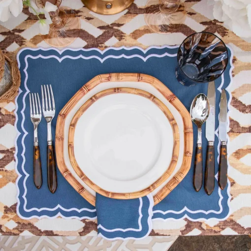 Mrs. Alice Blue Theodora Napkins (Set of 4)< Napkins | Mrs. Alice Monogram