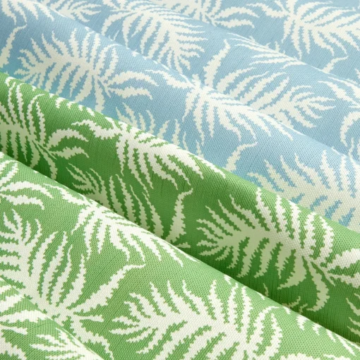 Mrs. Alice Blue Trailing Ferns Fabric< Serena Fresson Fabrics