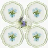 Mrs. Alice Blue Tulip Dinner & Starter Plates (Set of 8)< Summer Crockery | Crockery Sets