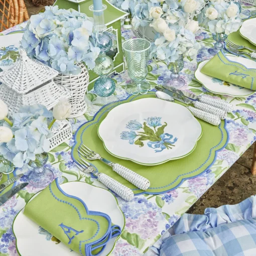 Mrs. Alice Blue Tulip Dinner Plate< Summer Crockery | Dinner Plates