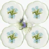 Mrs. Alice Blue Tulip Dinner Plates (Set of 4)< Summer Crockery | Dinner Plates
