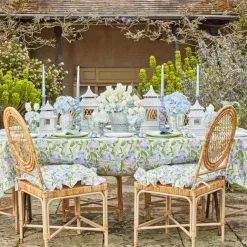 Mrs. Alice Blue Tulip Dinner Plates (Set of 4)< Summer Crockery | Dinner Plates