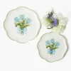 Mrs. Alice Blue Tulip Starter Plate< Summer Crockery | Starter Plates